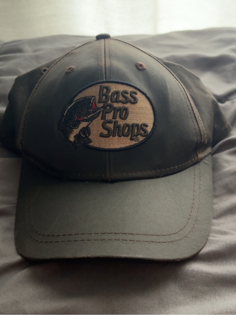 Bass Pro Shops Olive Green Men's Logo Baseball Cap